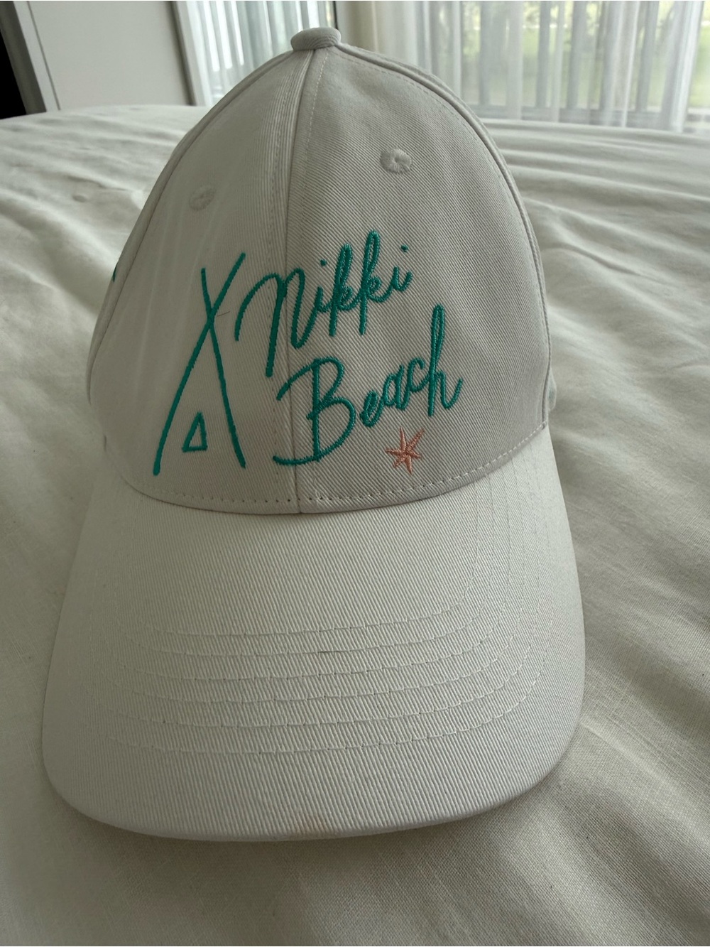 Nikki Beach Saint Barth Celebration Of Life White Baseball Cap Hat